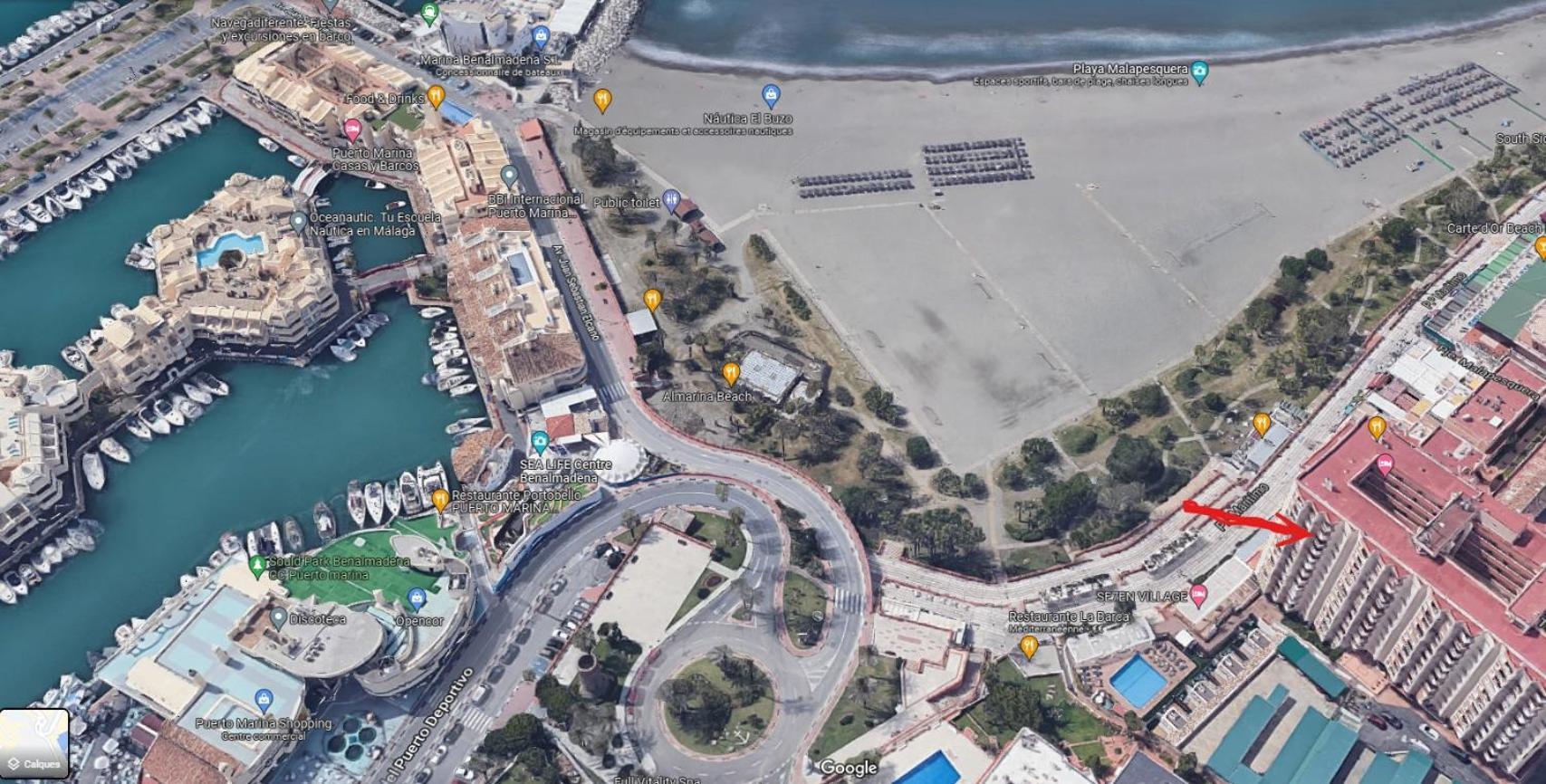 Tamarindos 30M De La Plage Leilighet Benalmádena Eksteriør bilde